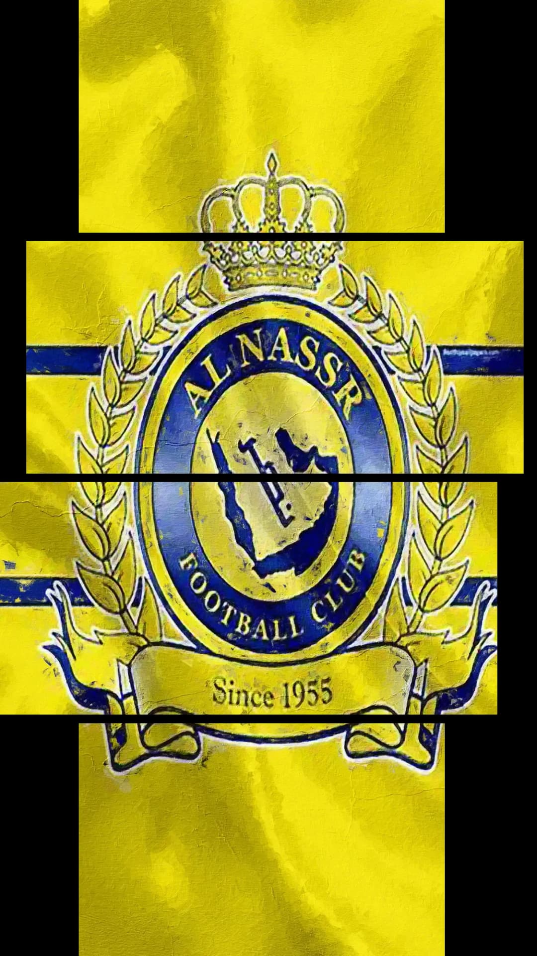 Al Nassr Golden Crest – 4 Panels