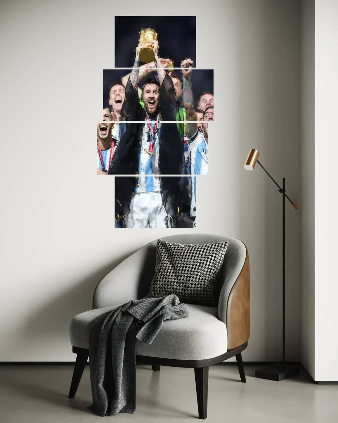 Argentina World Cup Celebration – 4 Panels