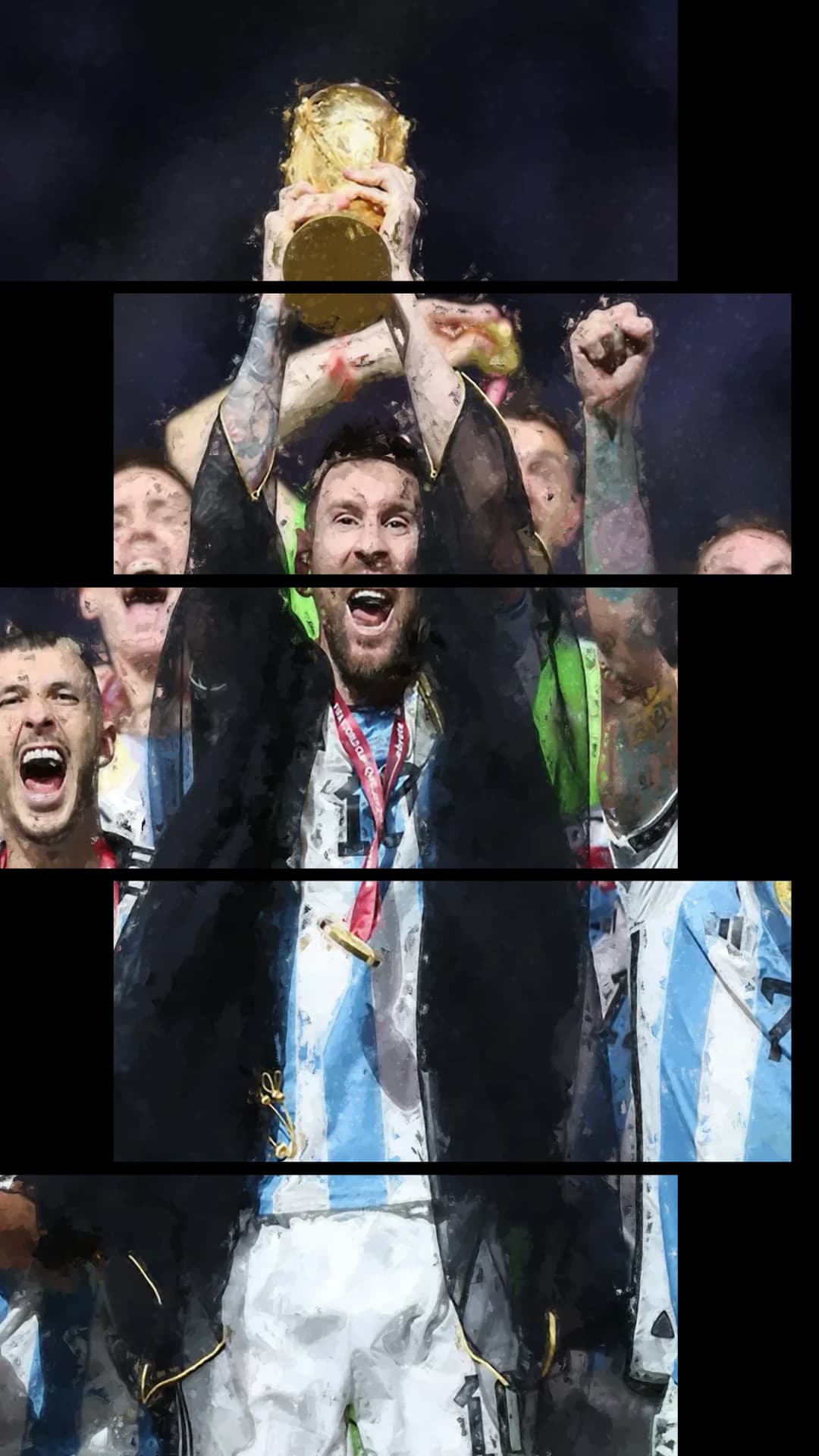 Argentina World Cup Celebration – 5 Panels Up & Down