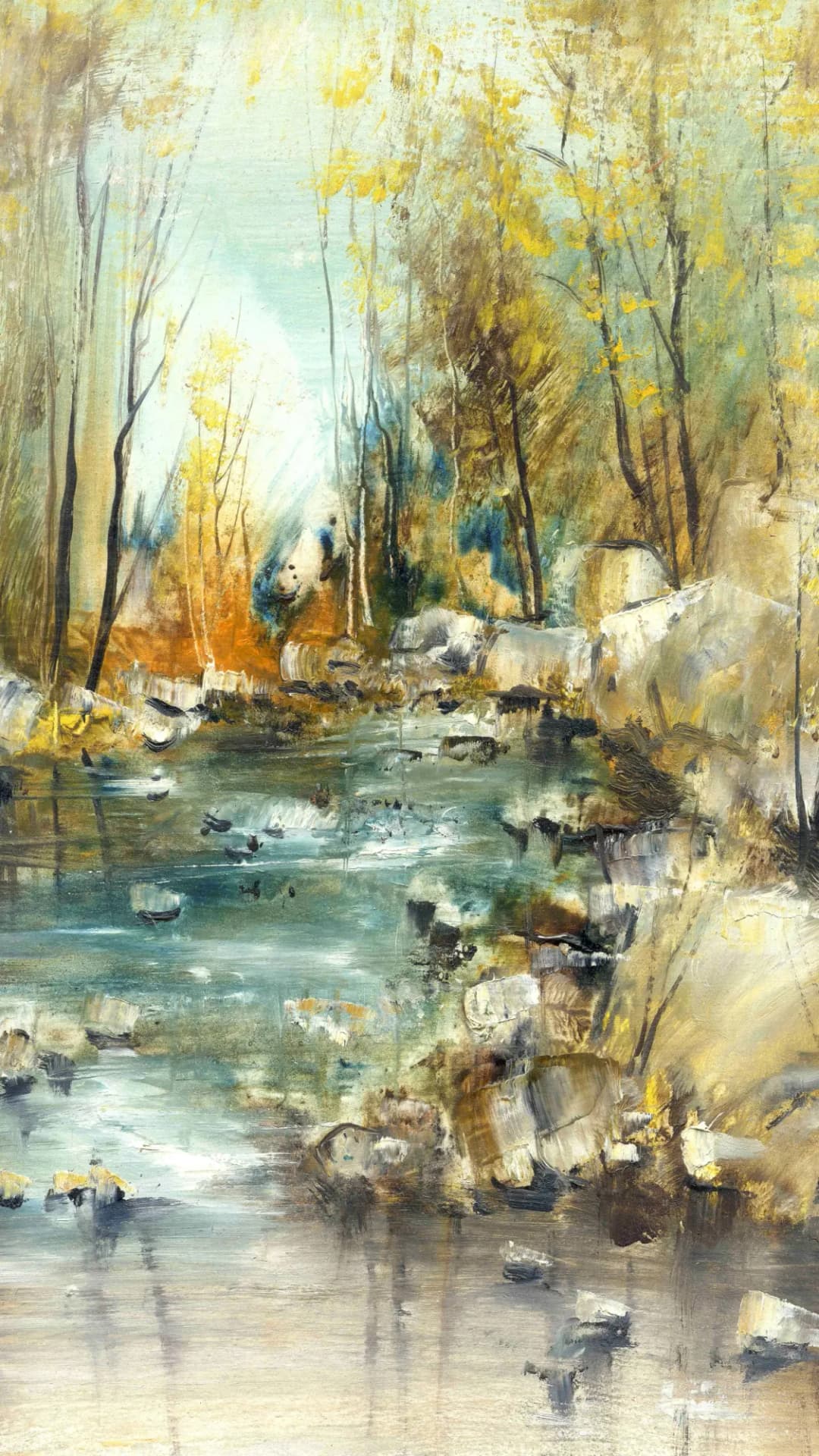 Autumn Forest Stream
