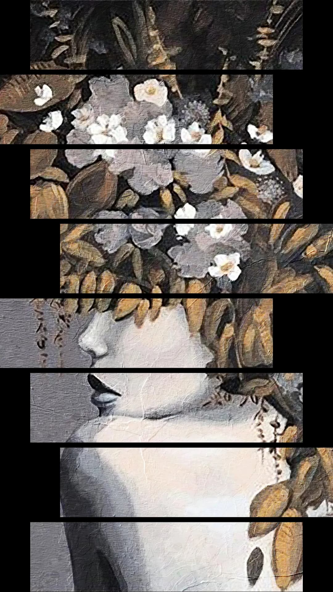 Botanical Head Dream – 8 Panels Hierarchy
