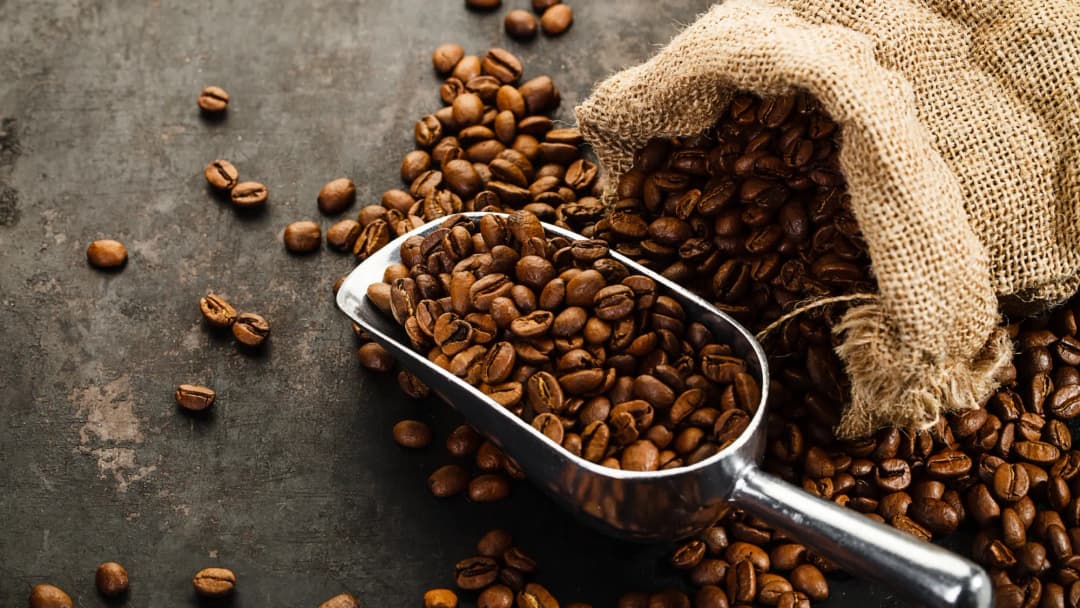 Burlap Sack Coffee Beans