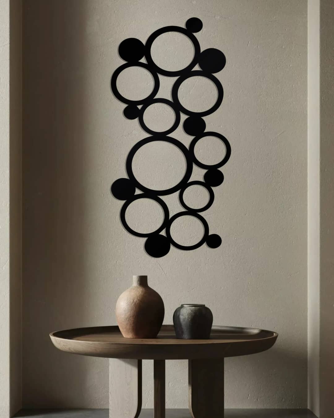 Circle Cascade - Black