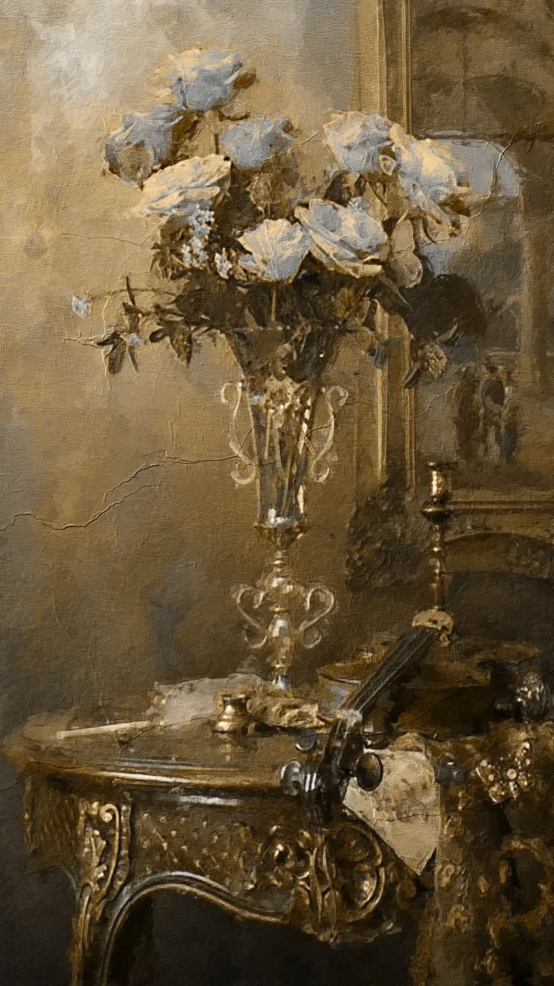 Classic Roses Vase