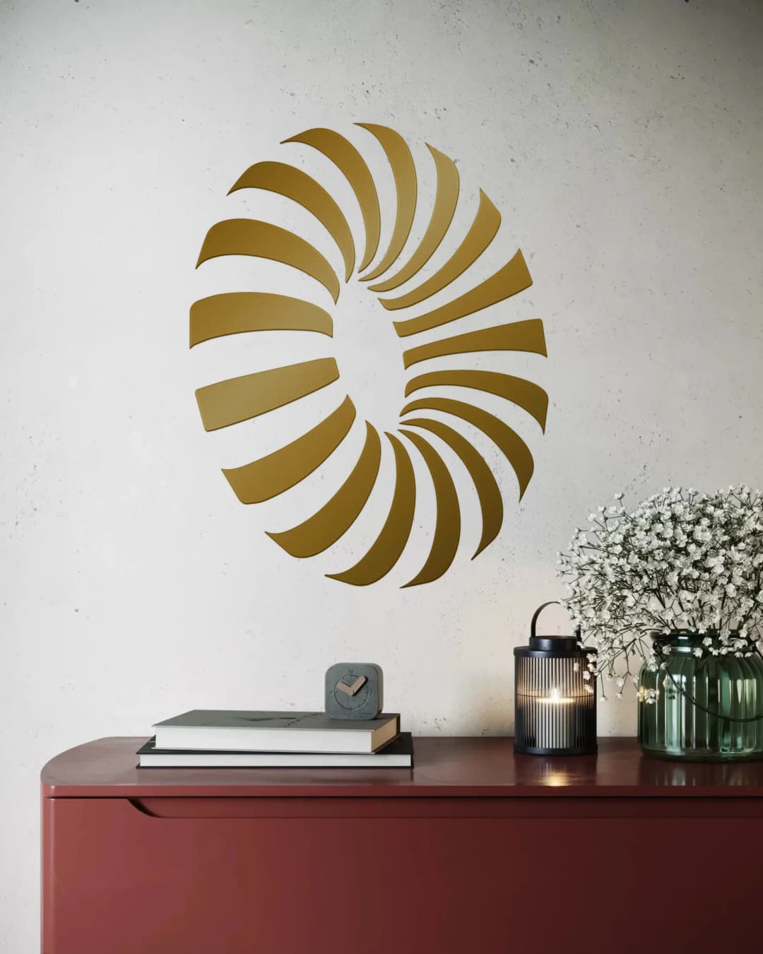 Double Spiral - Gold