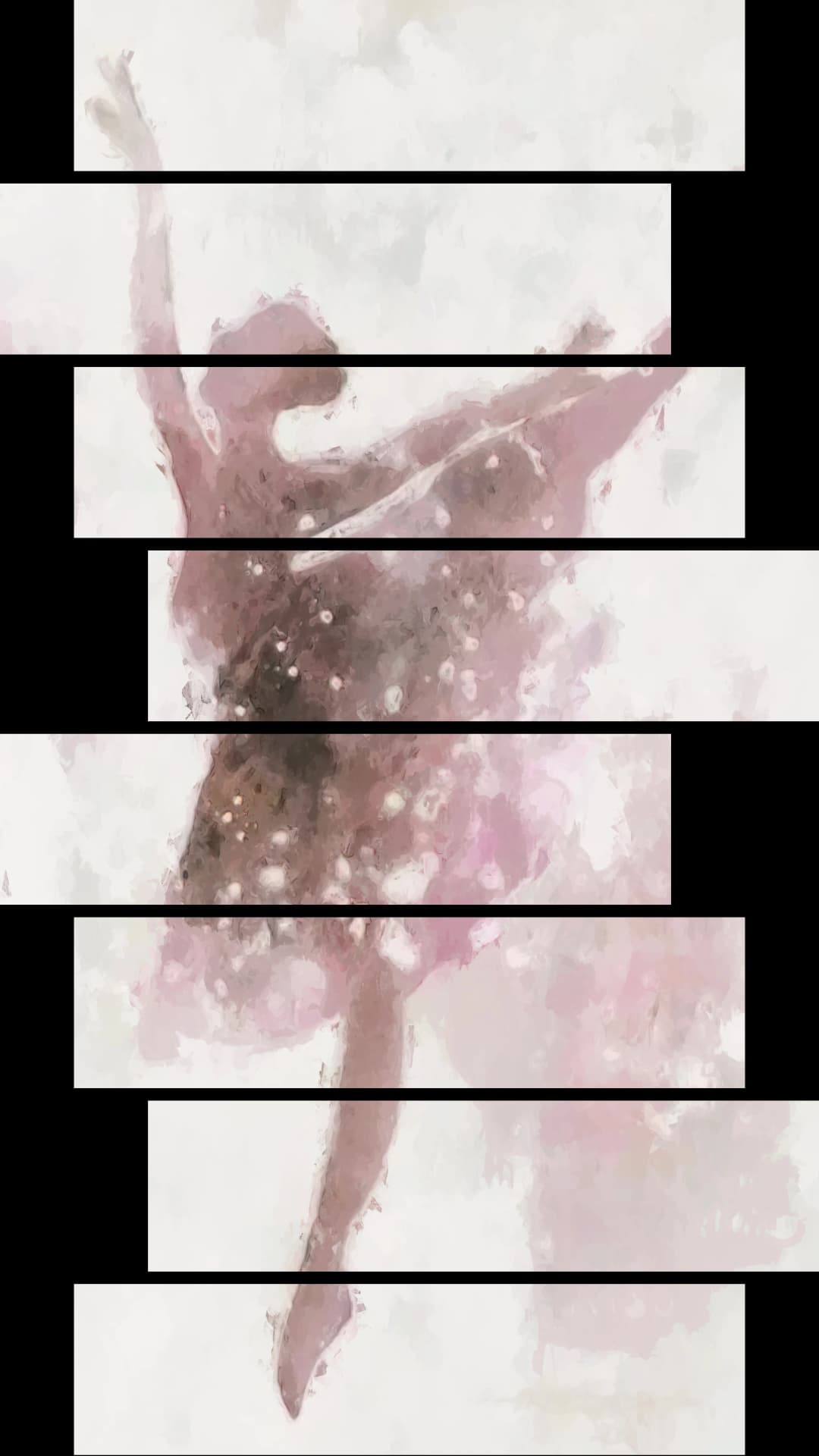 Dreamy Ballerina Pink – 8 Panels Hierarchy