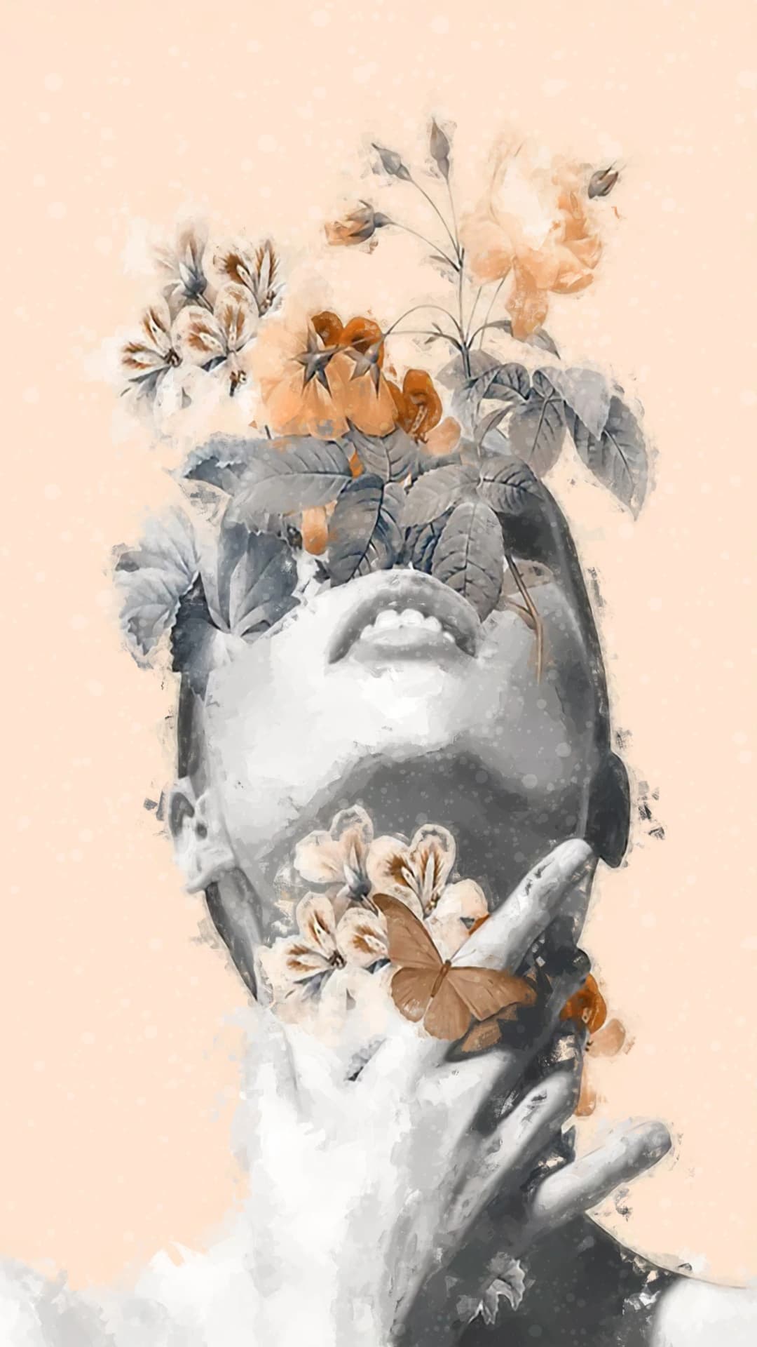 Dreamy Floral Face