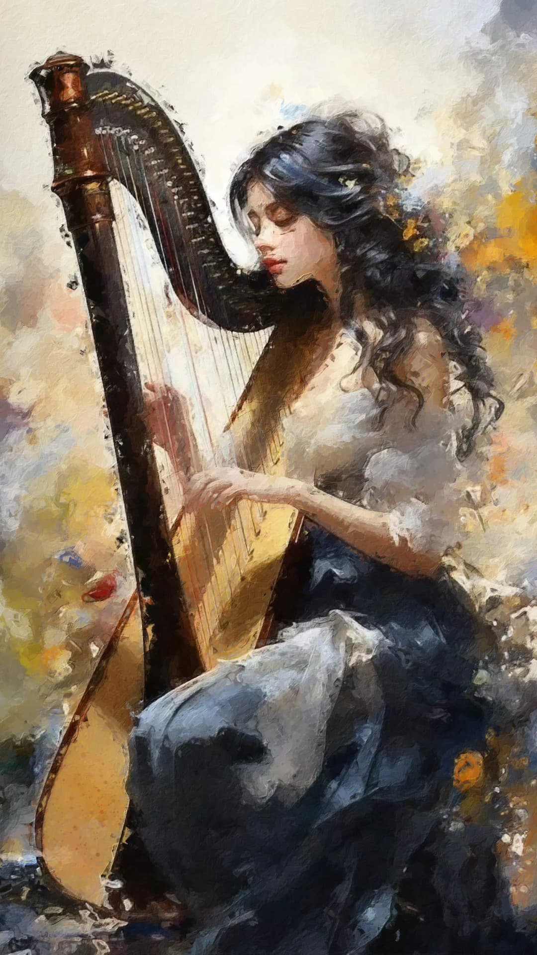 Elegant Harpist Flowers