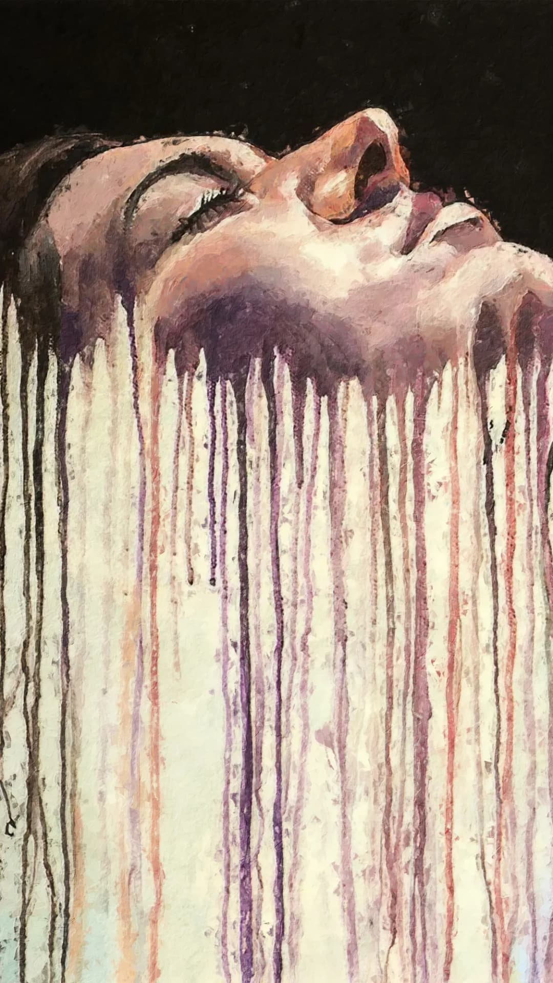 Face Drip Painting