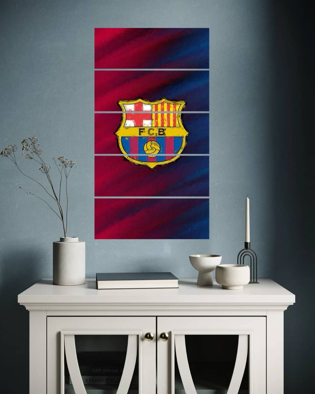 FC Barcelona Moody Crest – 5 Panels Straight