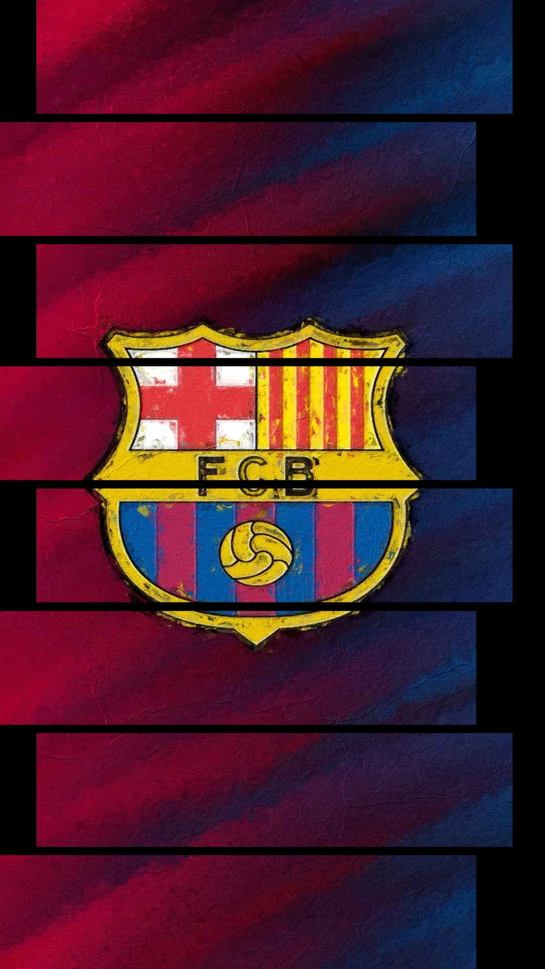FC Barcelona Moody Crest – 8 Panels Up & Down