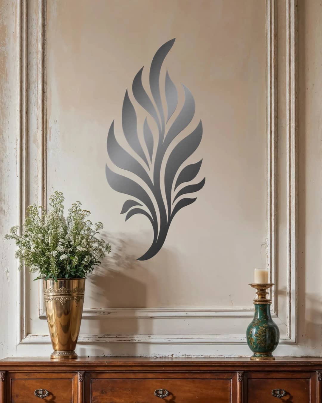 Fern Frond - Silver