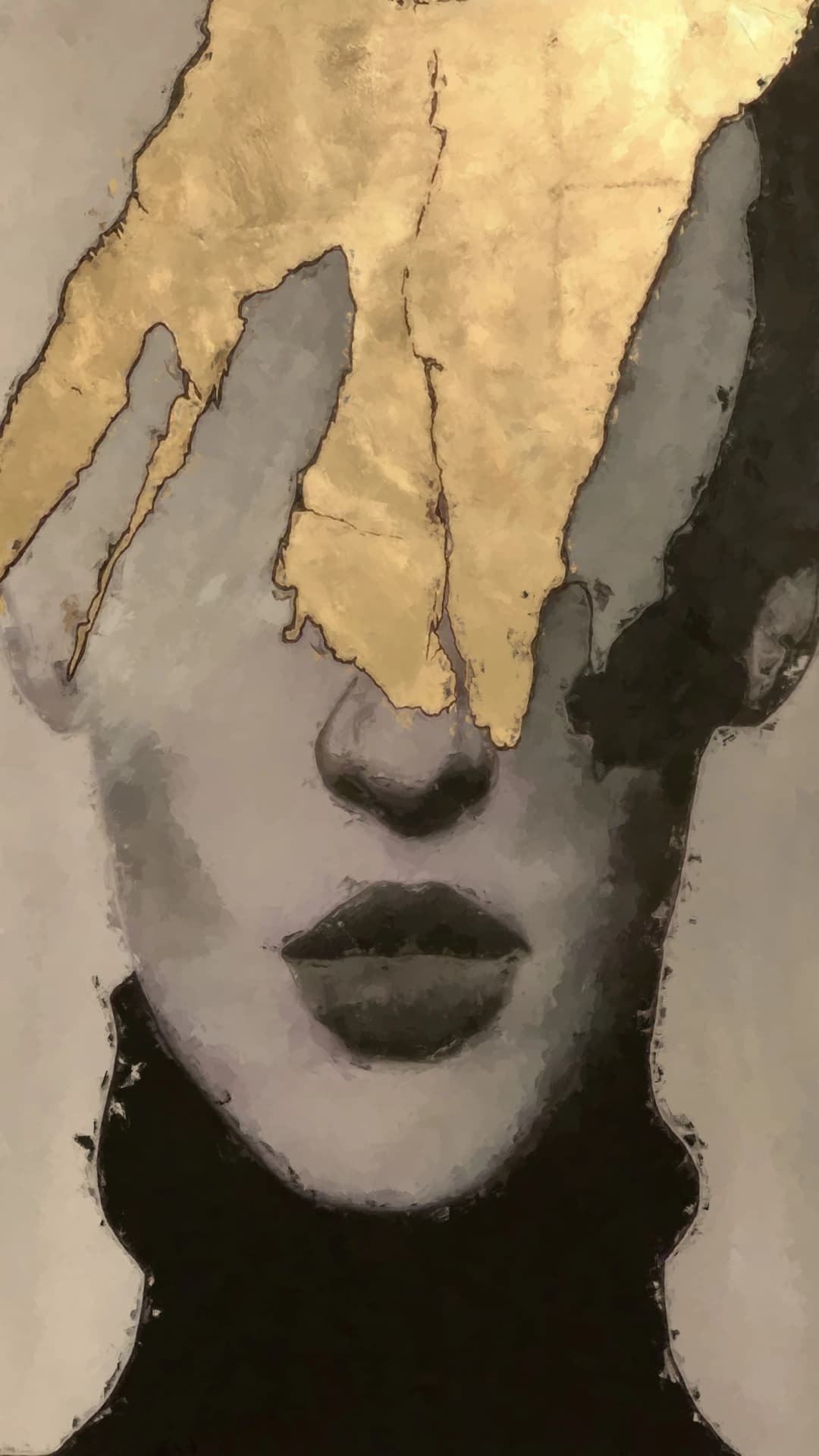 Gold Cover Face