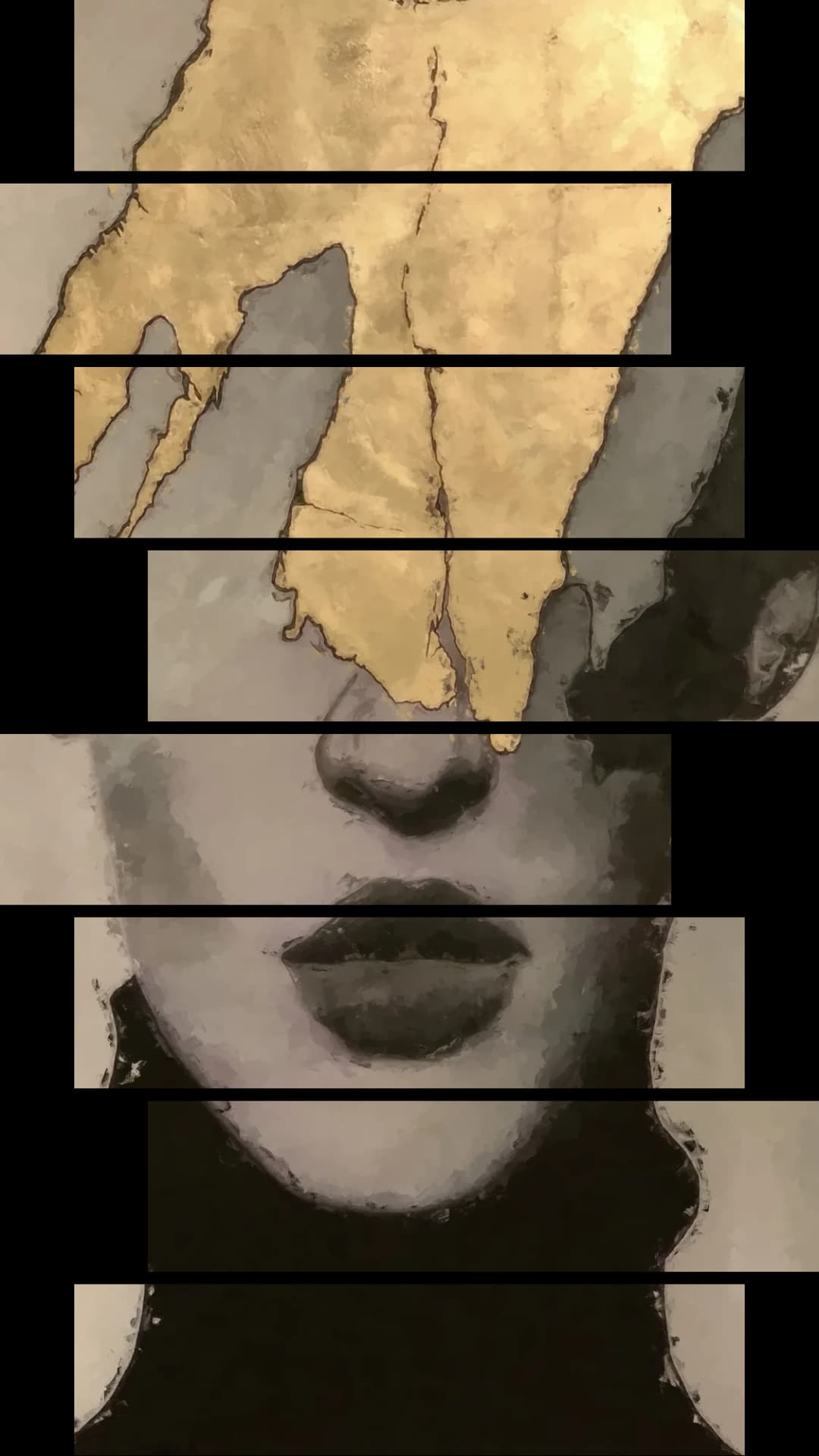 Gold Cover Face – 8 Panels Hierarchy