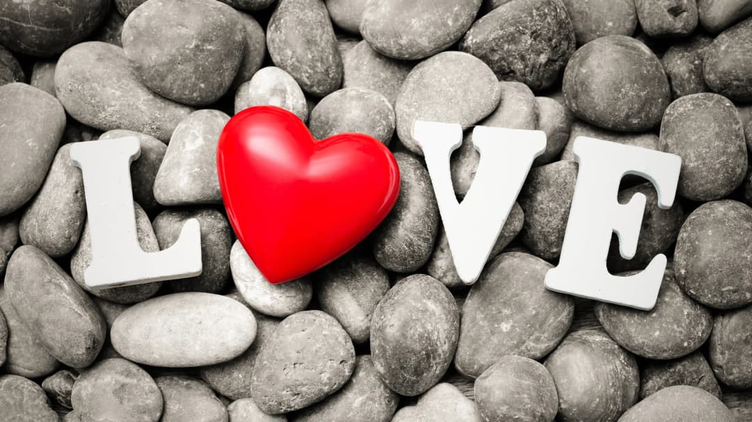 Love Heart Stones