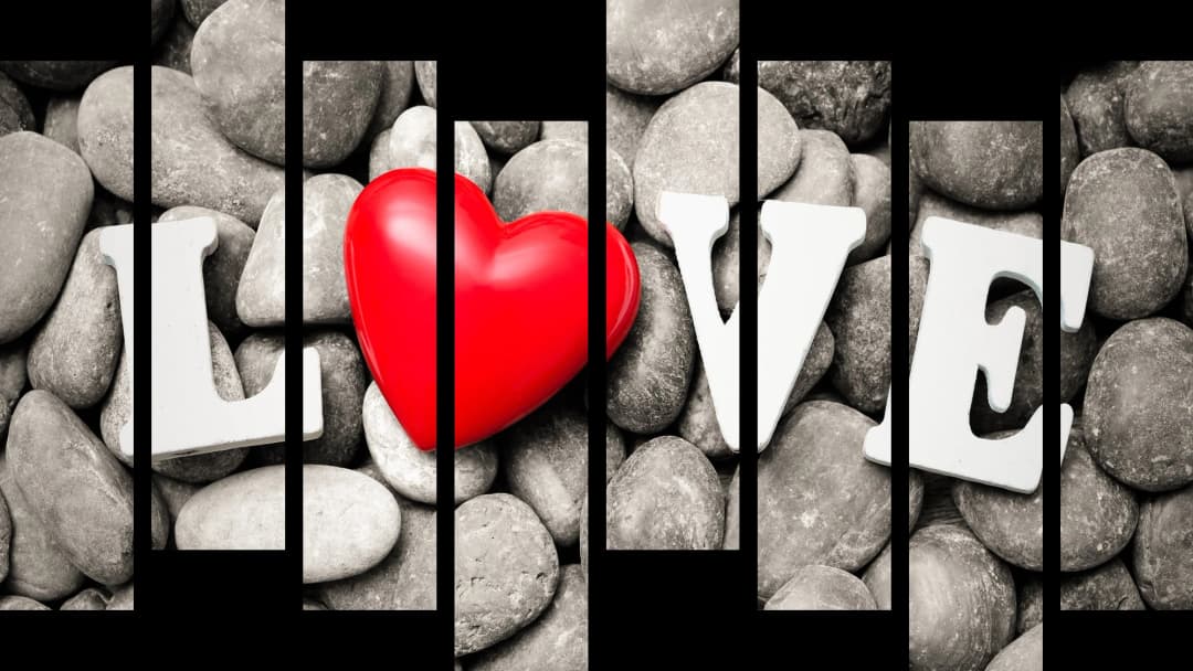 Love Heart Stones – 8 Panels Hierarchy