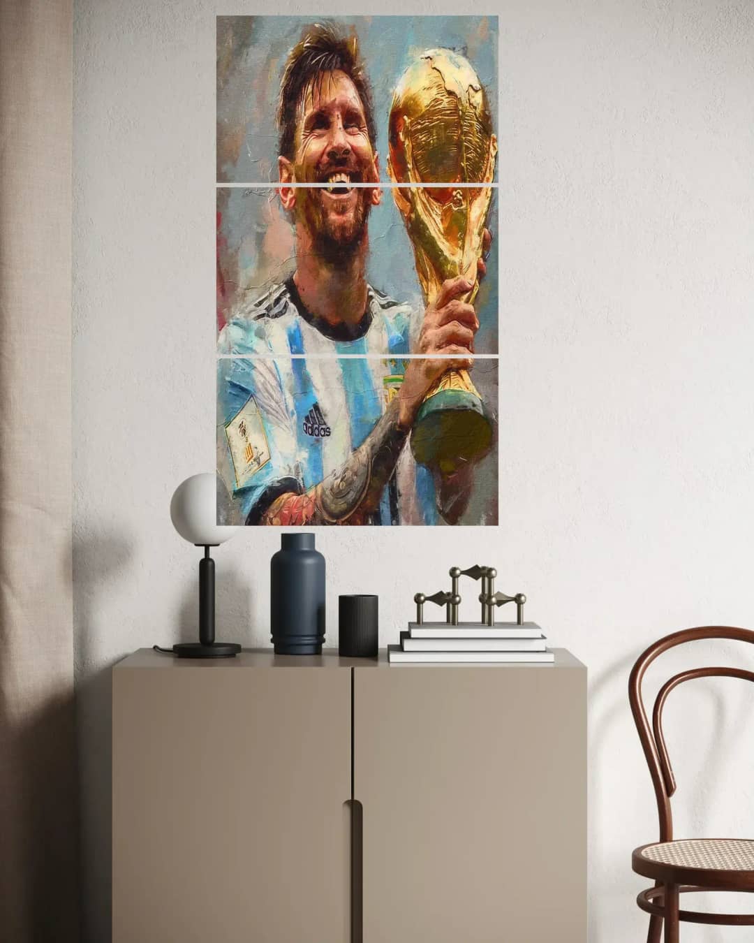 Messi World Cup Trophy – 3 Panels