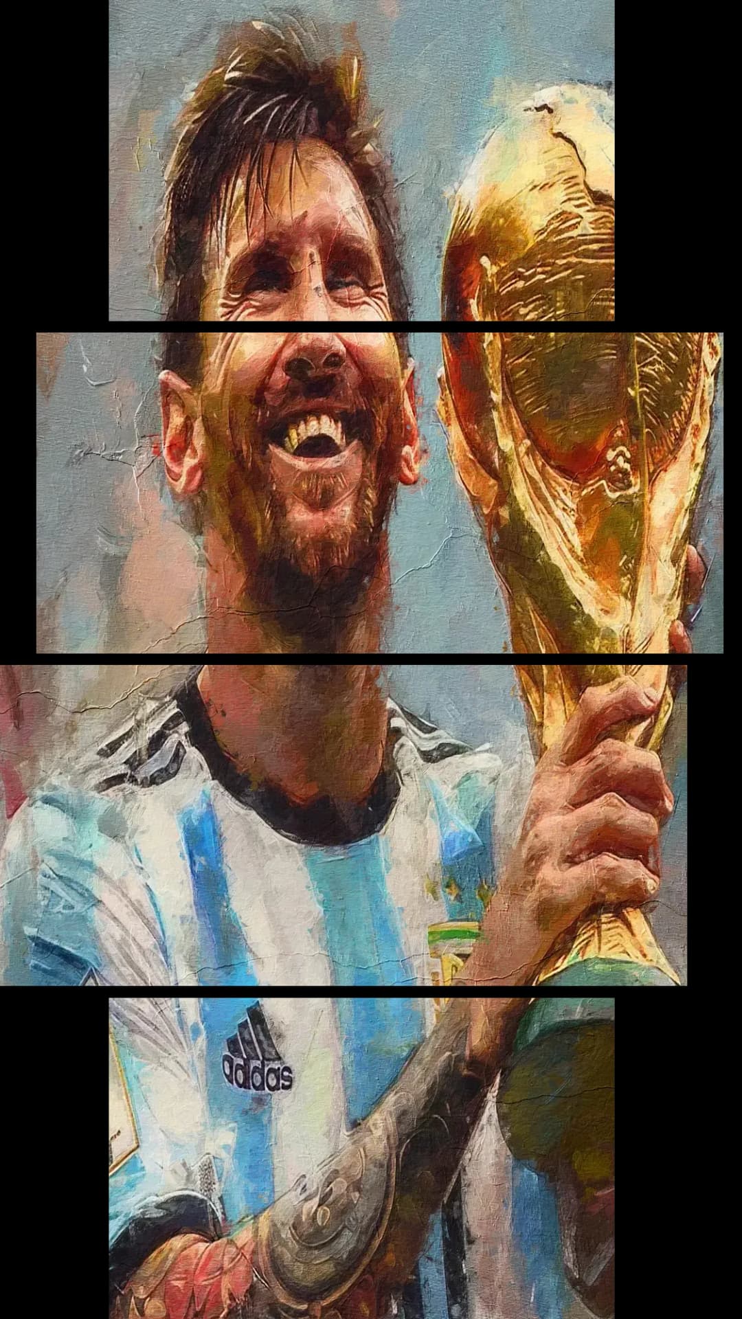Messi World Cup Trophy – 4 Panels