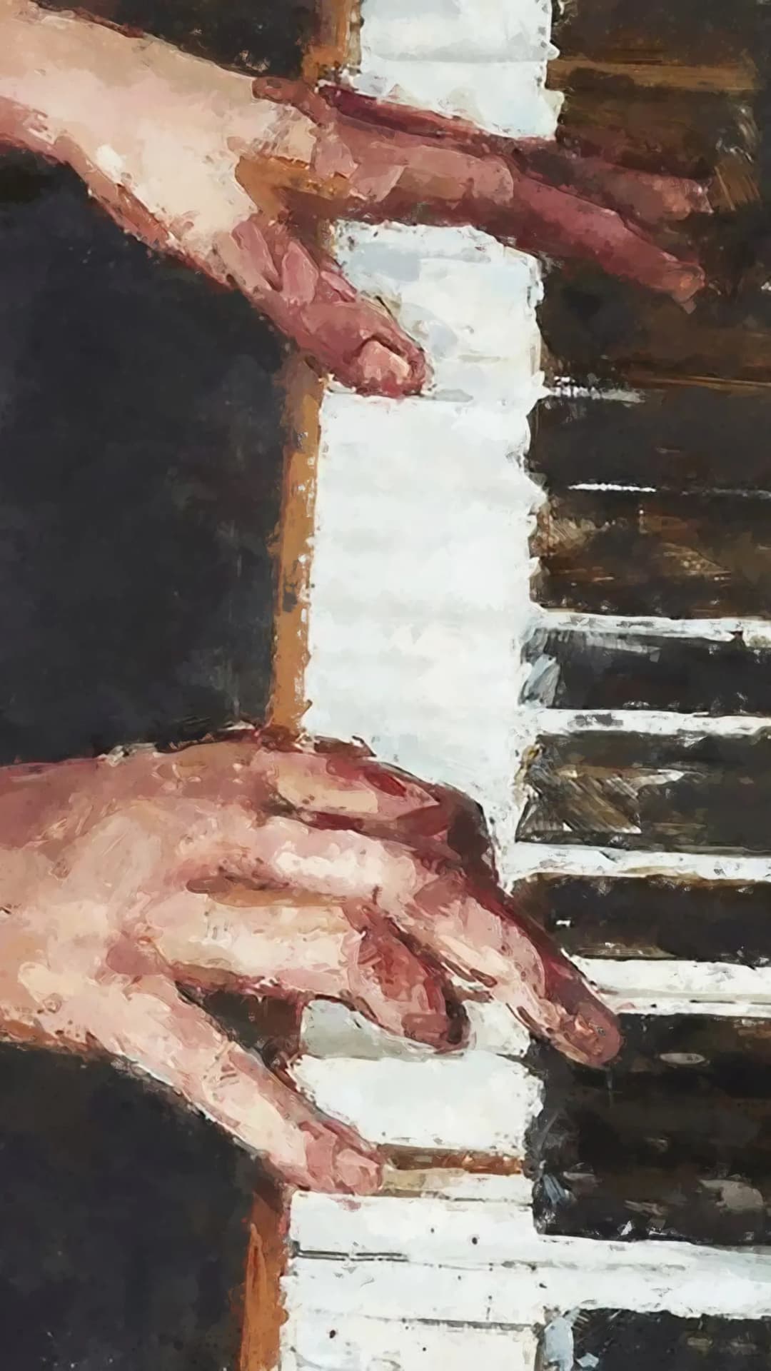 Piano Hands Portrait