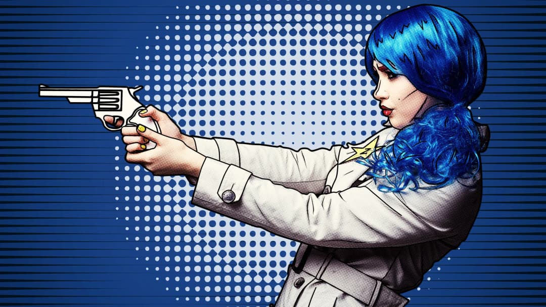 Pop Art Spy Girl