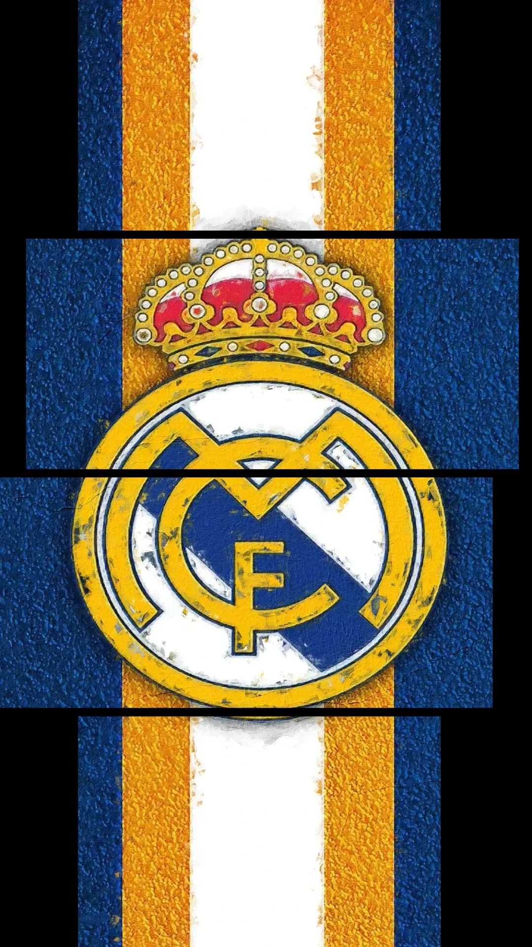 Real Madrid Gold Crest – 4 Panels