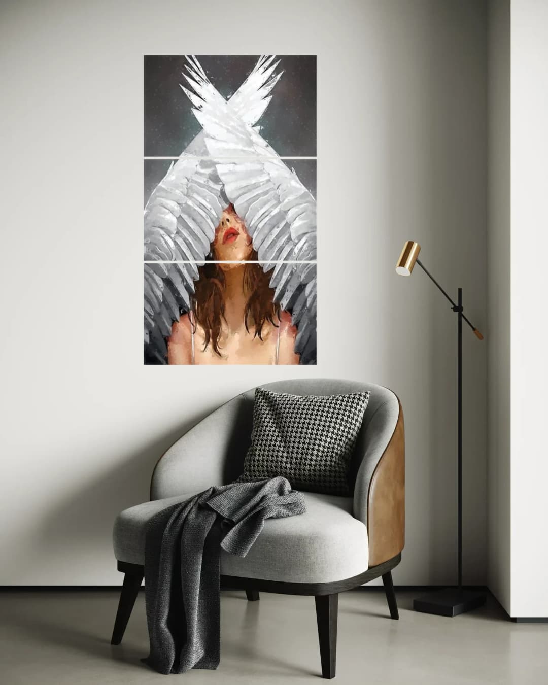 Rising Angel Wings – 3 Panels