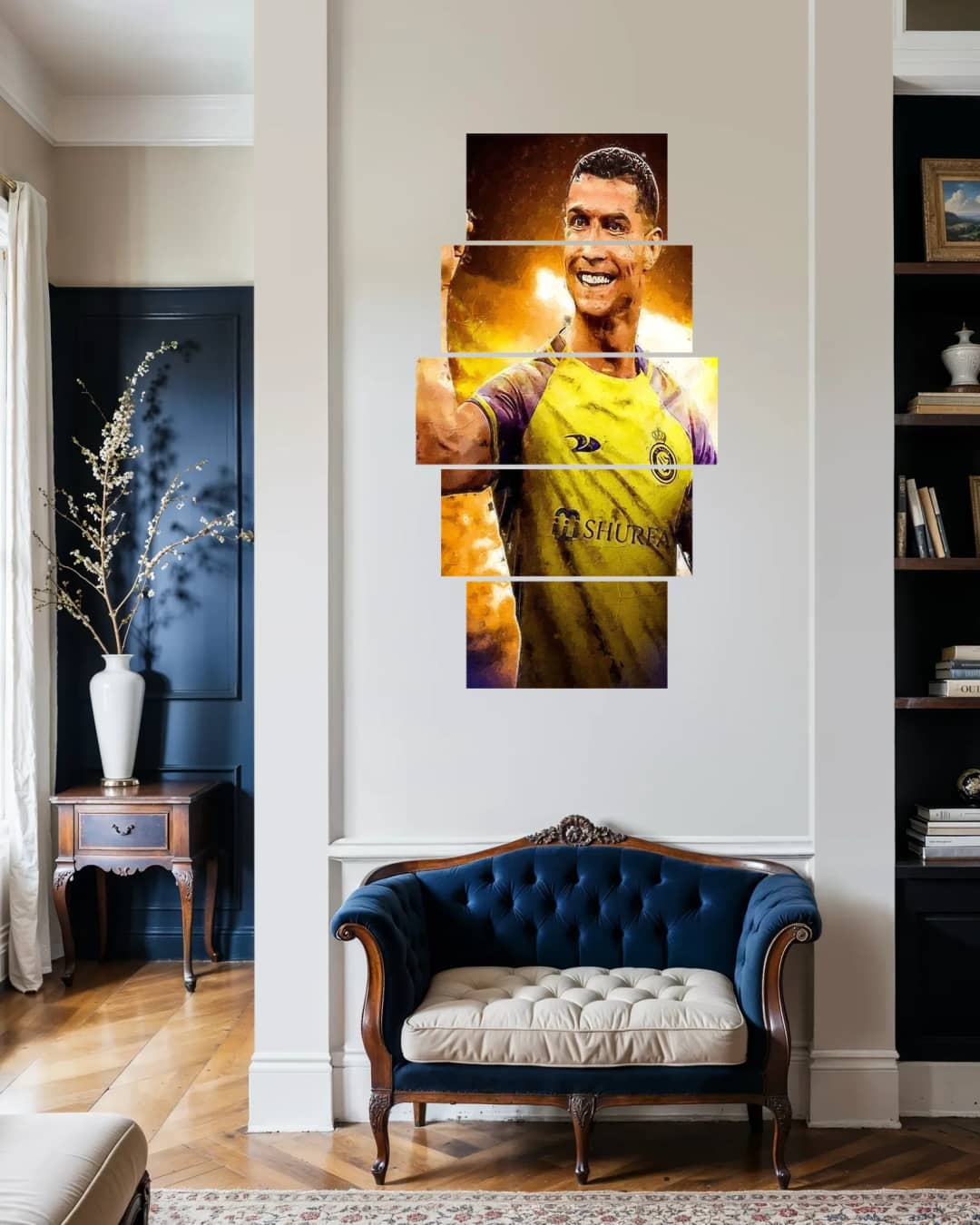 Ronaldo Al Nassr Celebration – 5 Panels Hierarchy