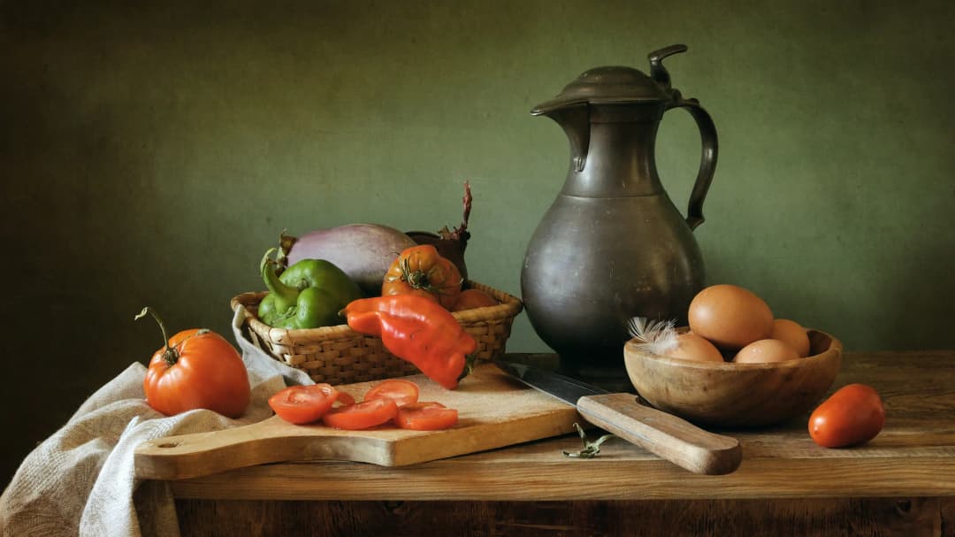 Rustic Kitchen Still Life