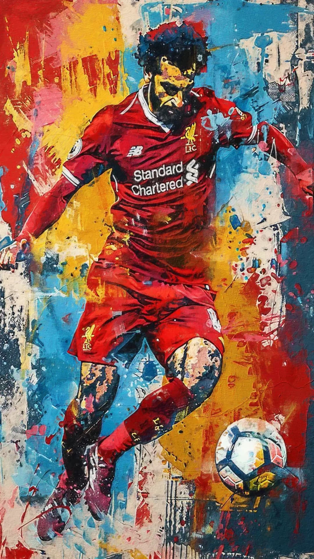 Salah Action Portrait