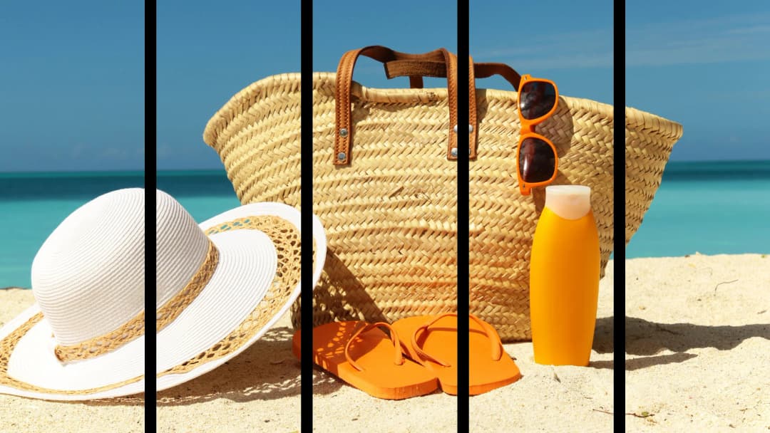 Summer Beach Accessories – 5 Panels Straight
