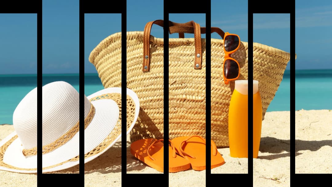 Summer Beach Accessories – 8 Panels Up & Down