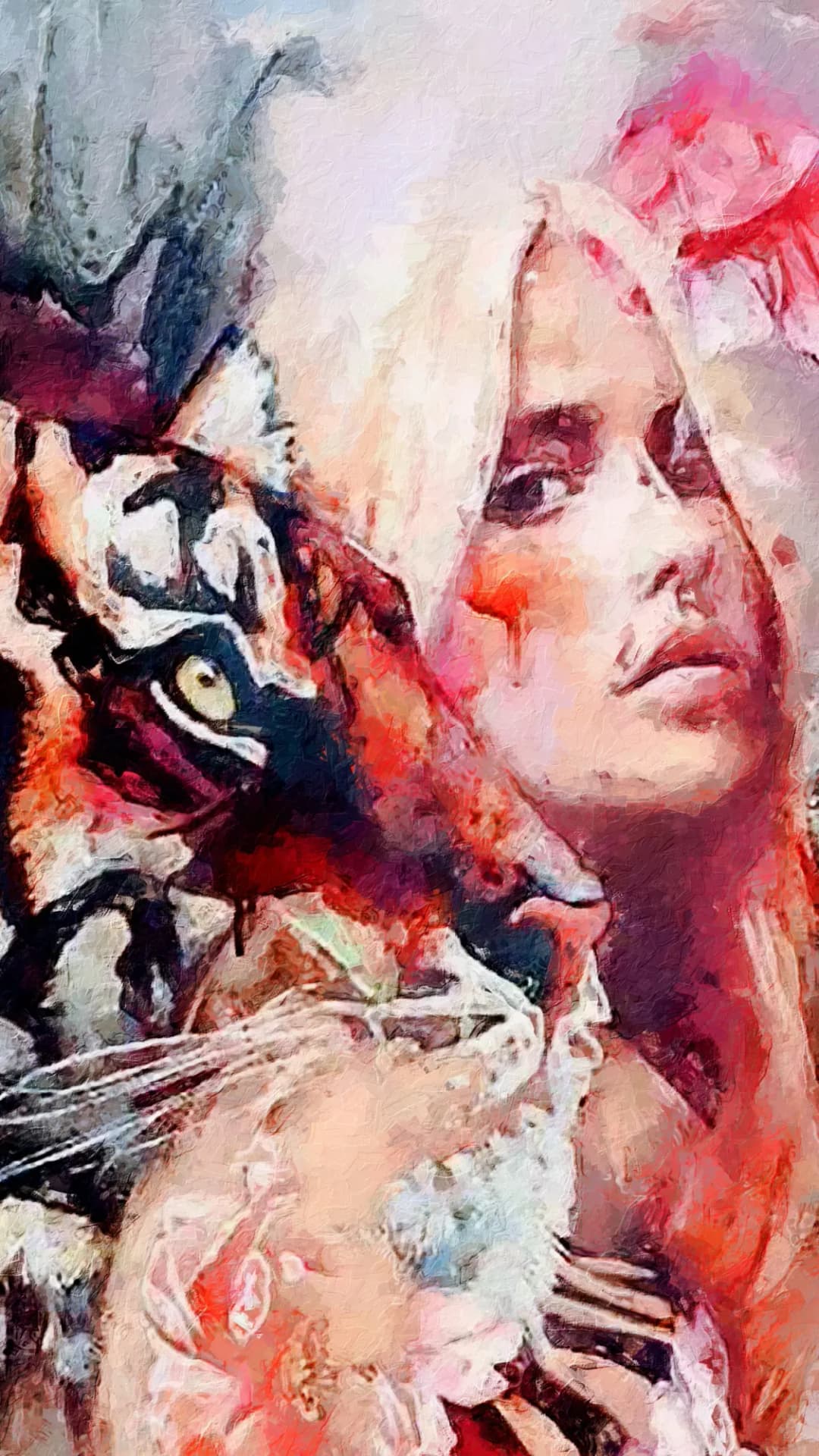 Tiger Woman Portrait