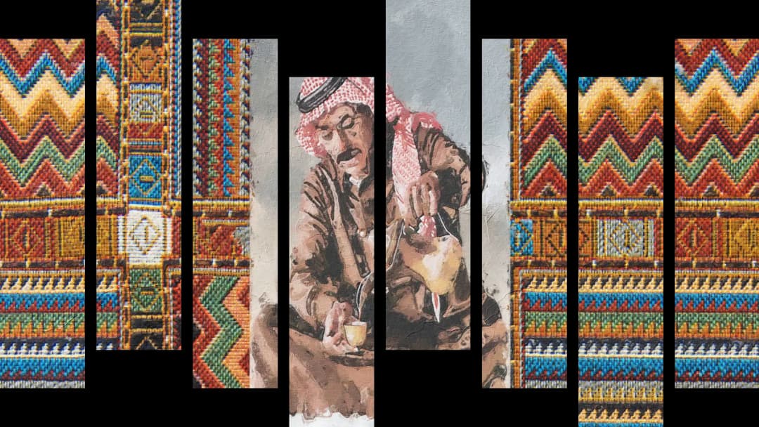 Traditional Coffee Sadu – 8 Panels Hierarchy