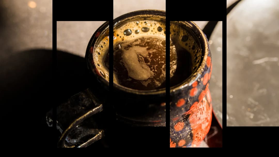 Turkish Coffee Cup – 5 Panels Up & Down