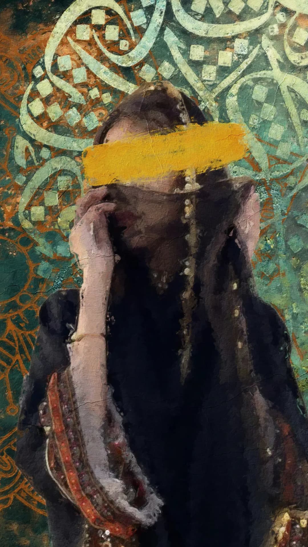 Veiled Woman Arabesque