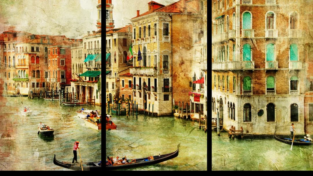 Venice Grand Canal – 3 Panels