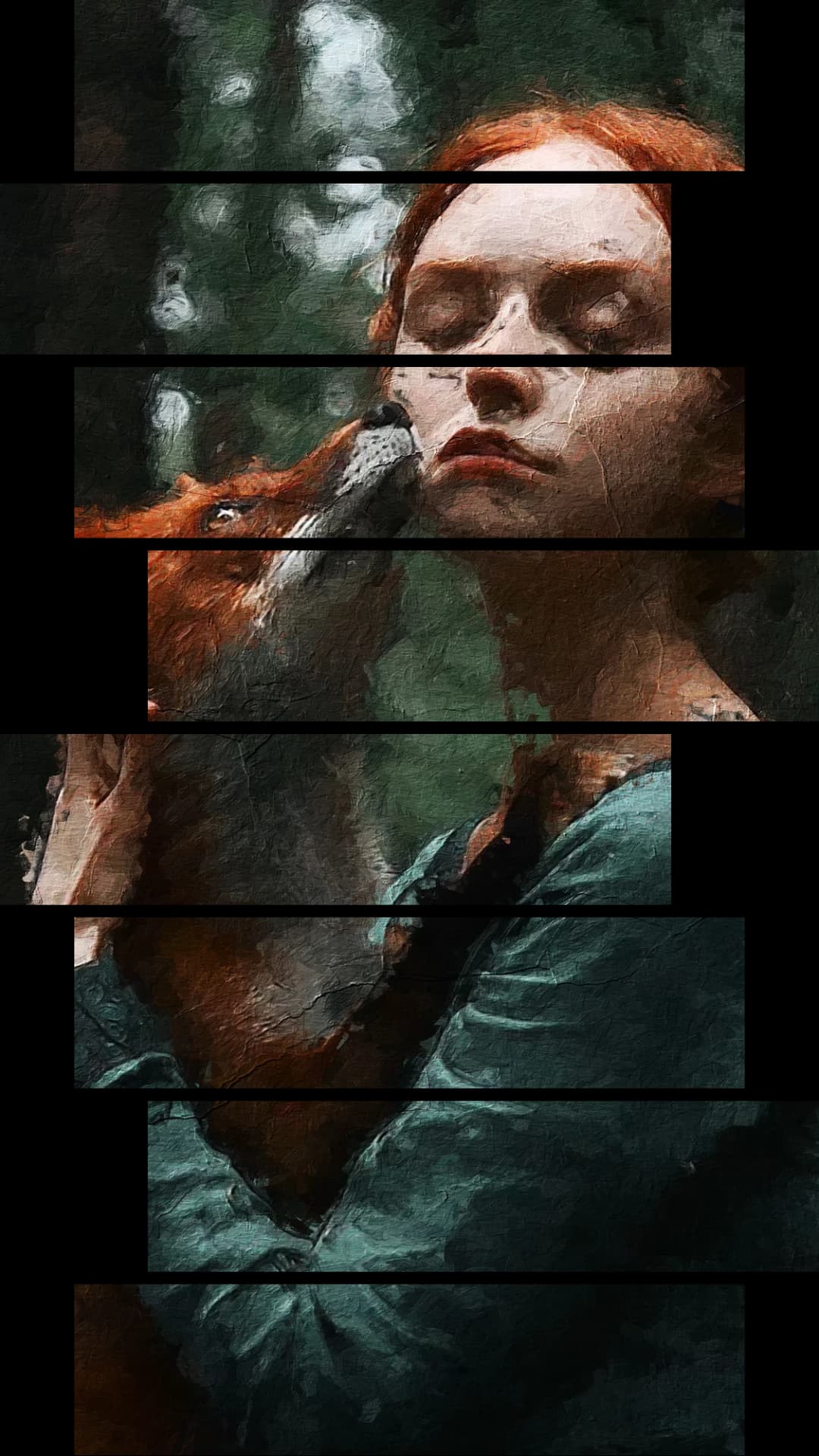 Woman and Fox – 8 Panels Hierarchy